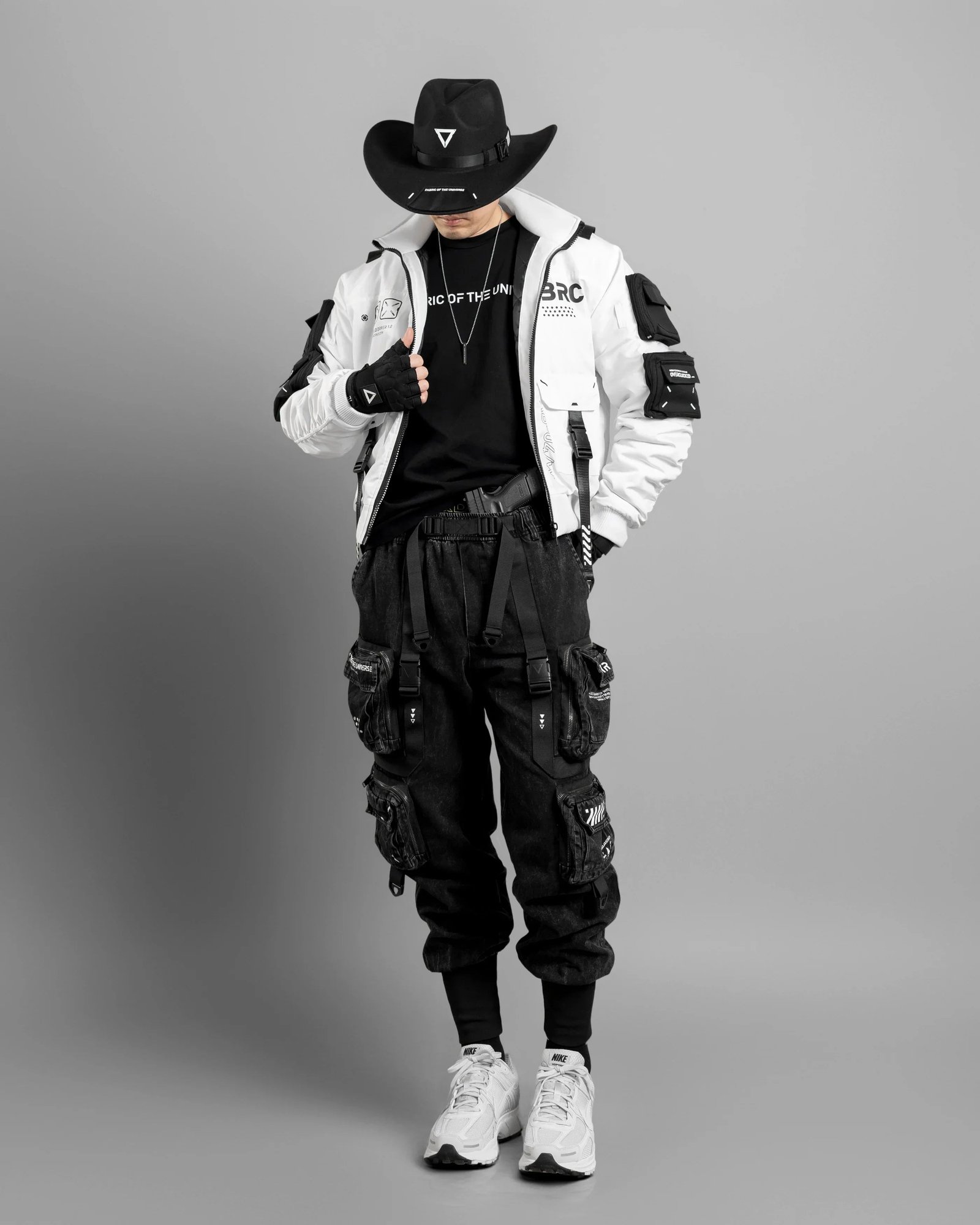CH-1 Black Cowboy Hat 13