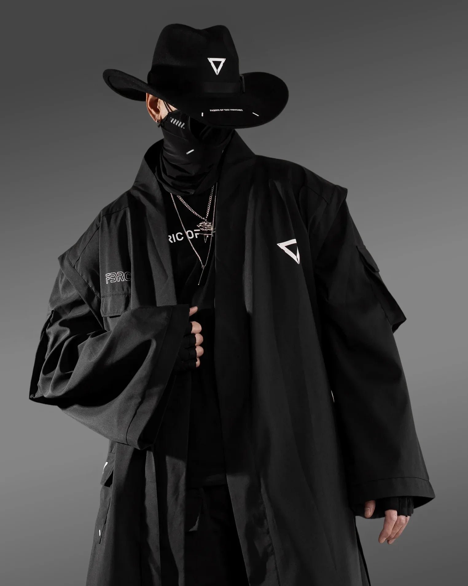 CH-1 Black Cowboy Hat 5