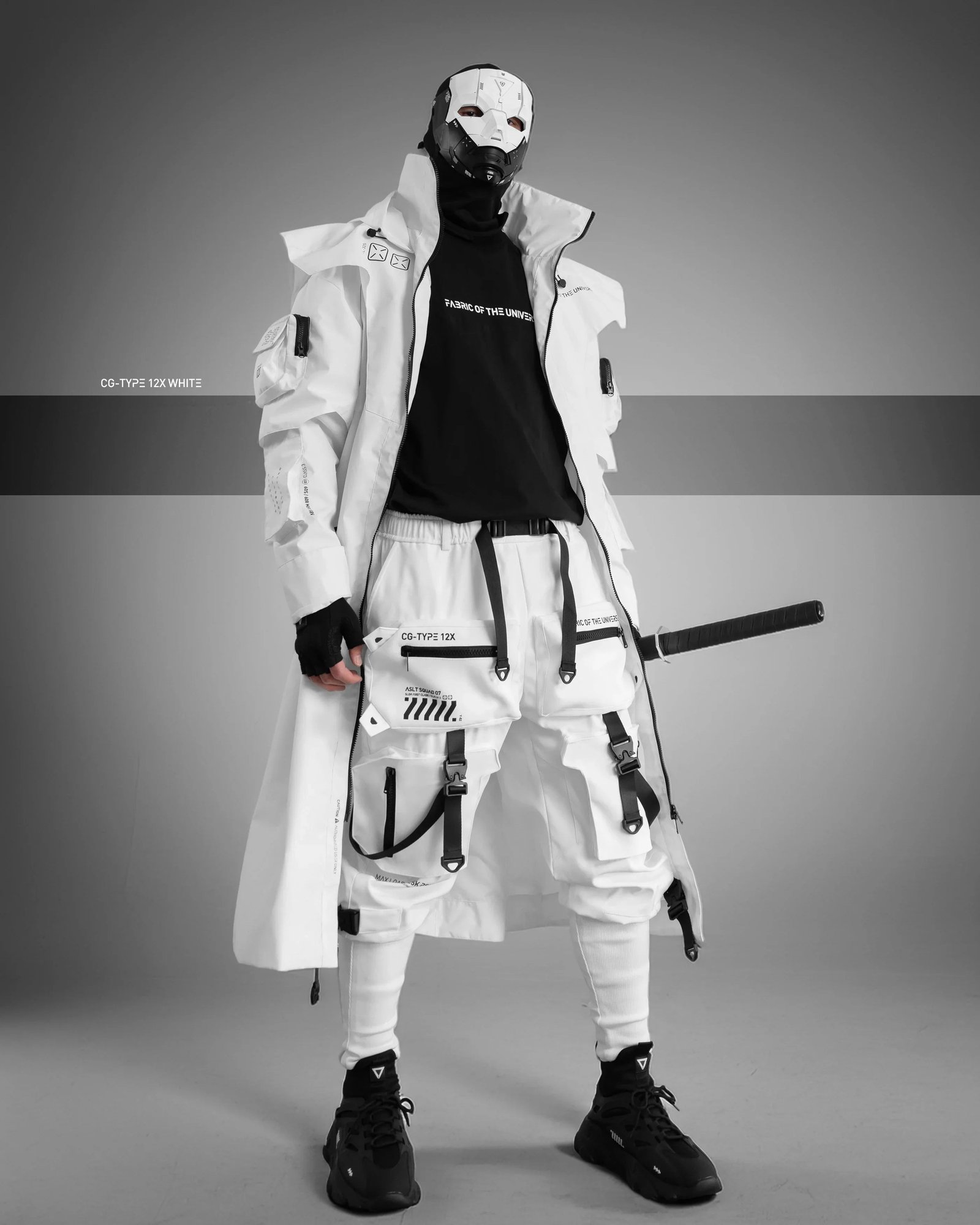 Genova Reborn Black White Mask 8