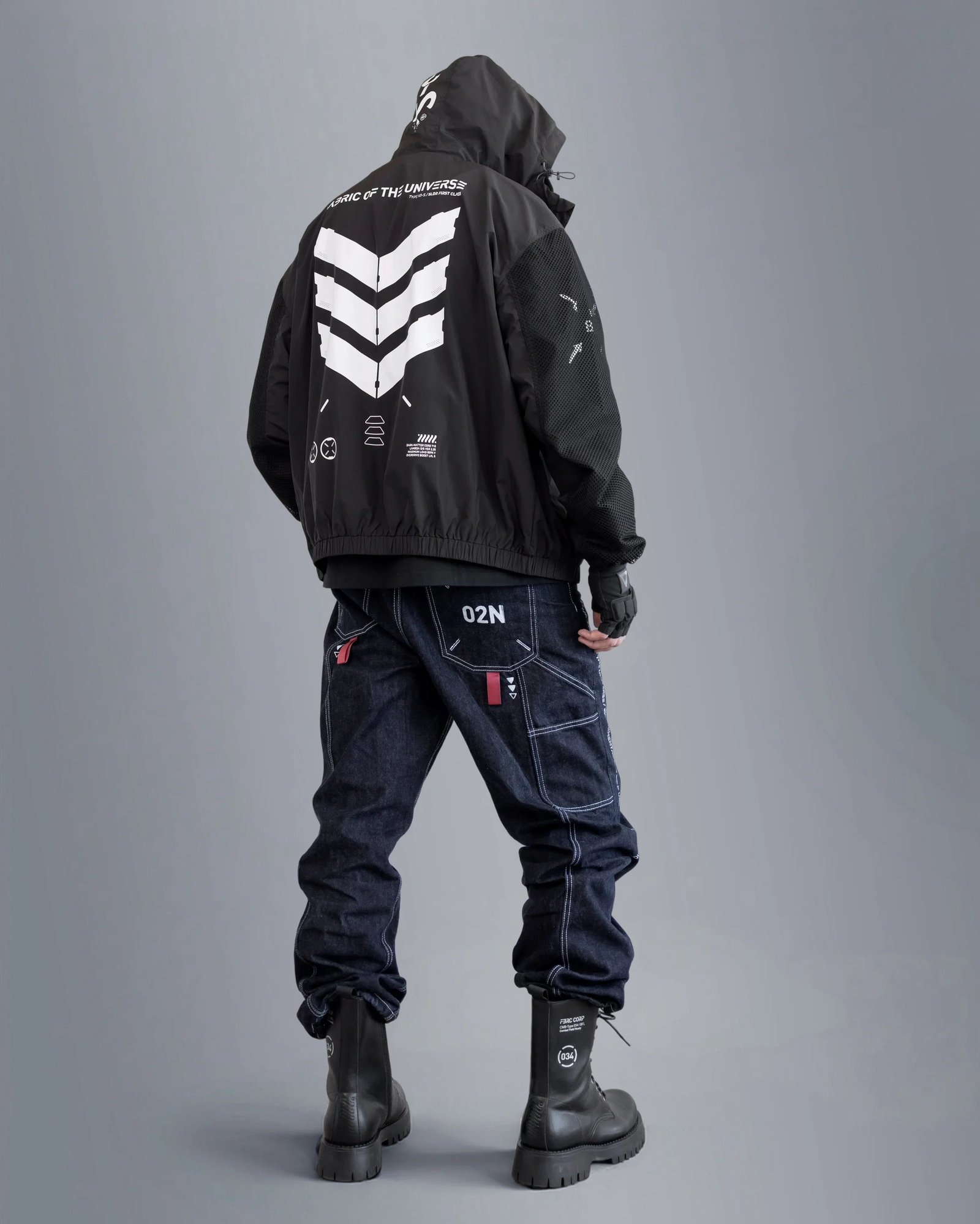 V3-S Black LW Windbreaker 6
