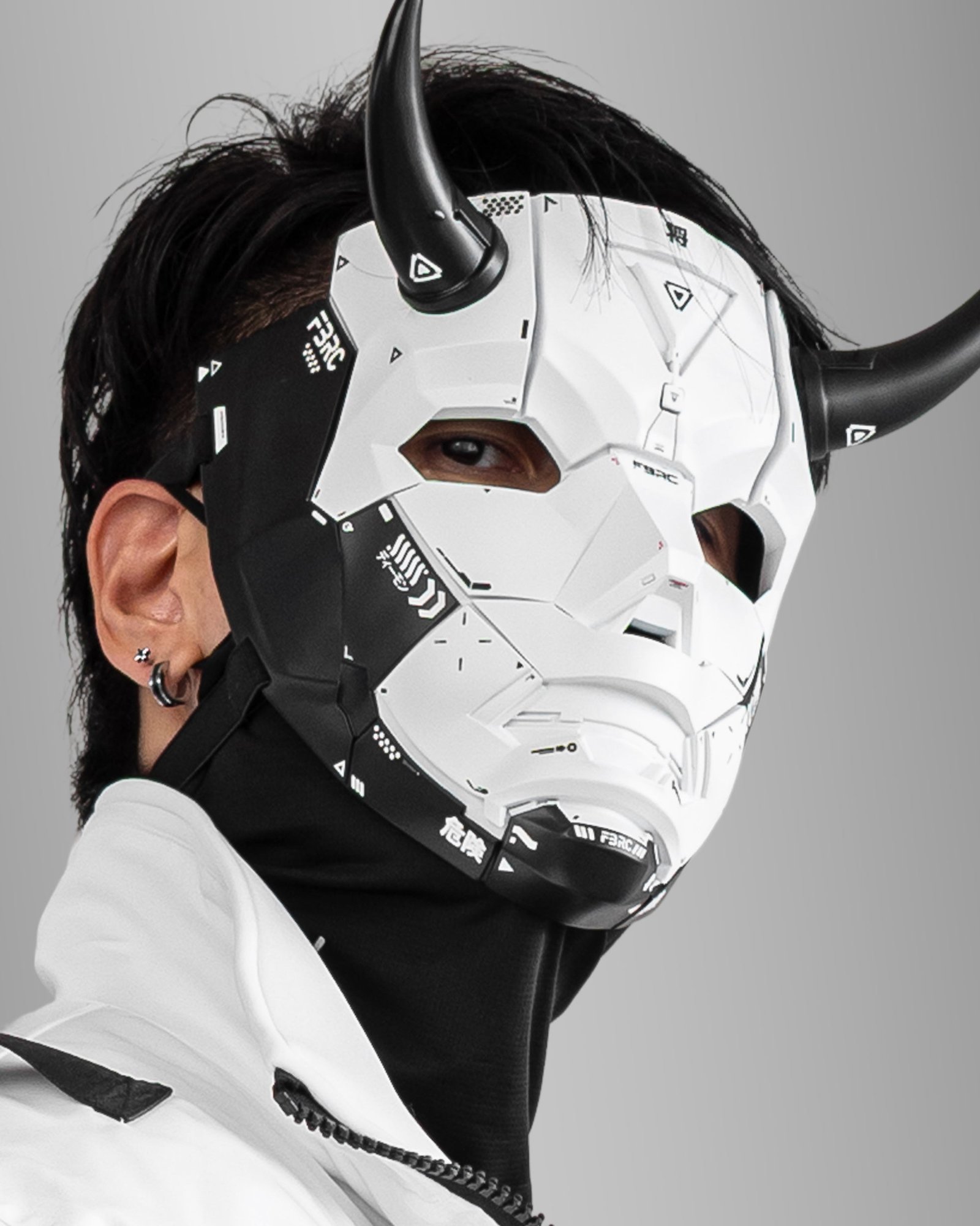 Genova Reborn Demon White Mask 10