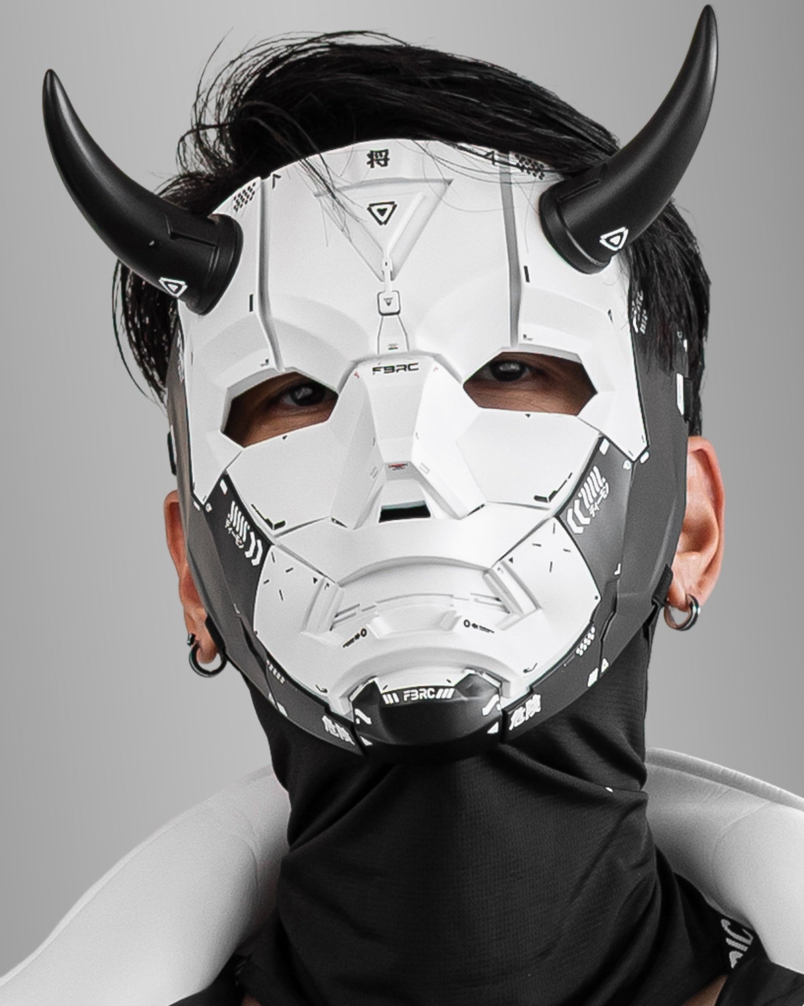 Genova Reborn Demon White Mask 7