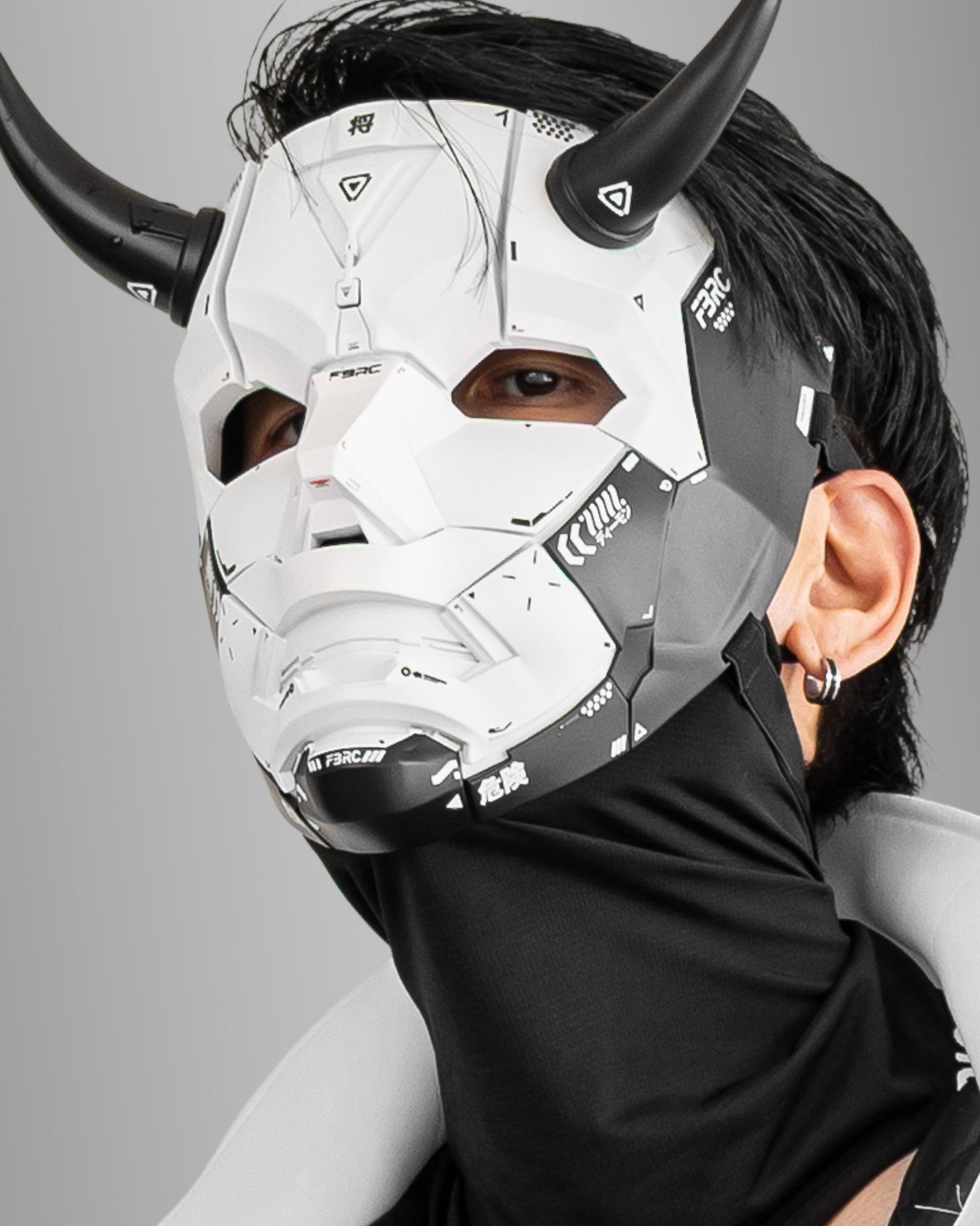 Genova Reborn Demon White Mask 8