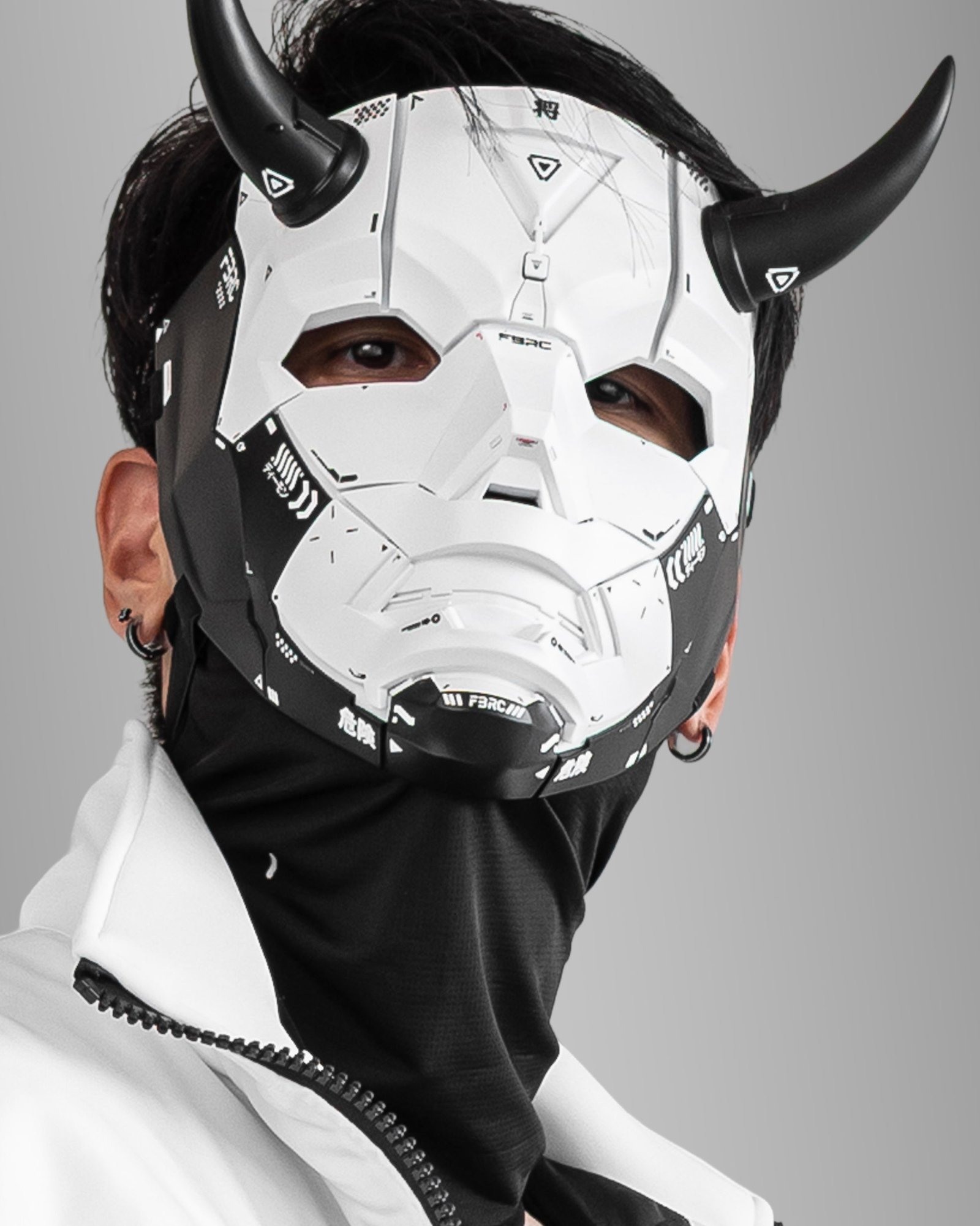 Genova Reborn Demon White Mask 9