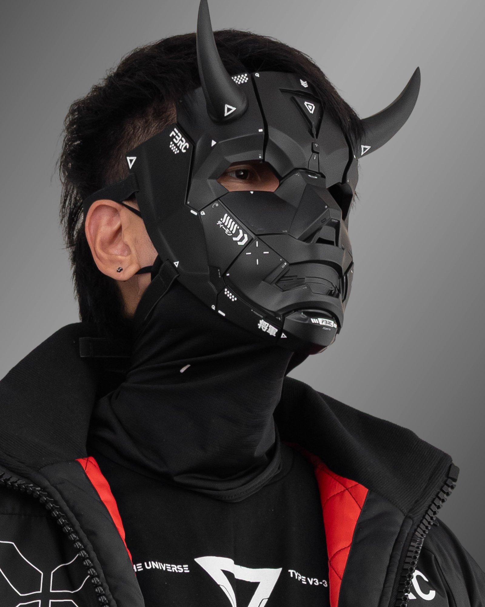 Genova Reborn Demon Black Mask 10