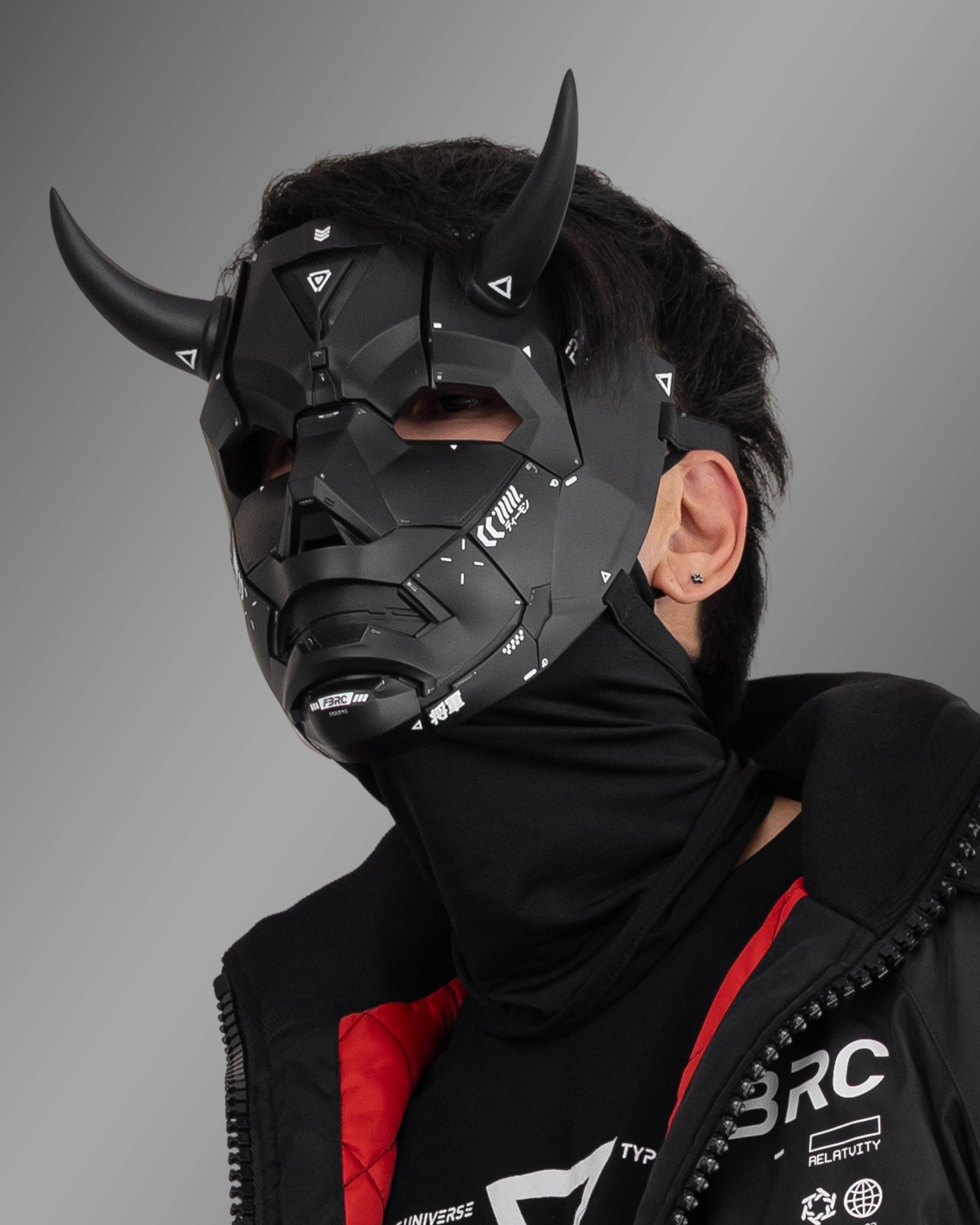 Genova Reborn Demon Black Mask 8