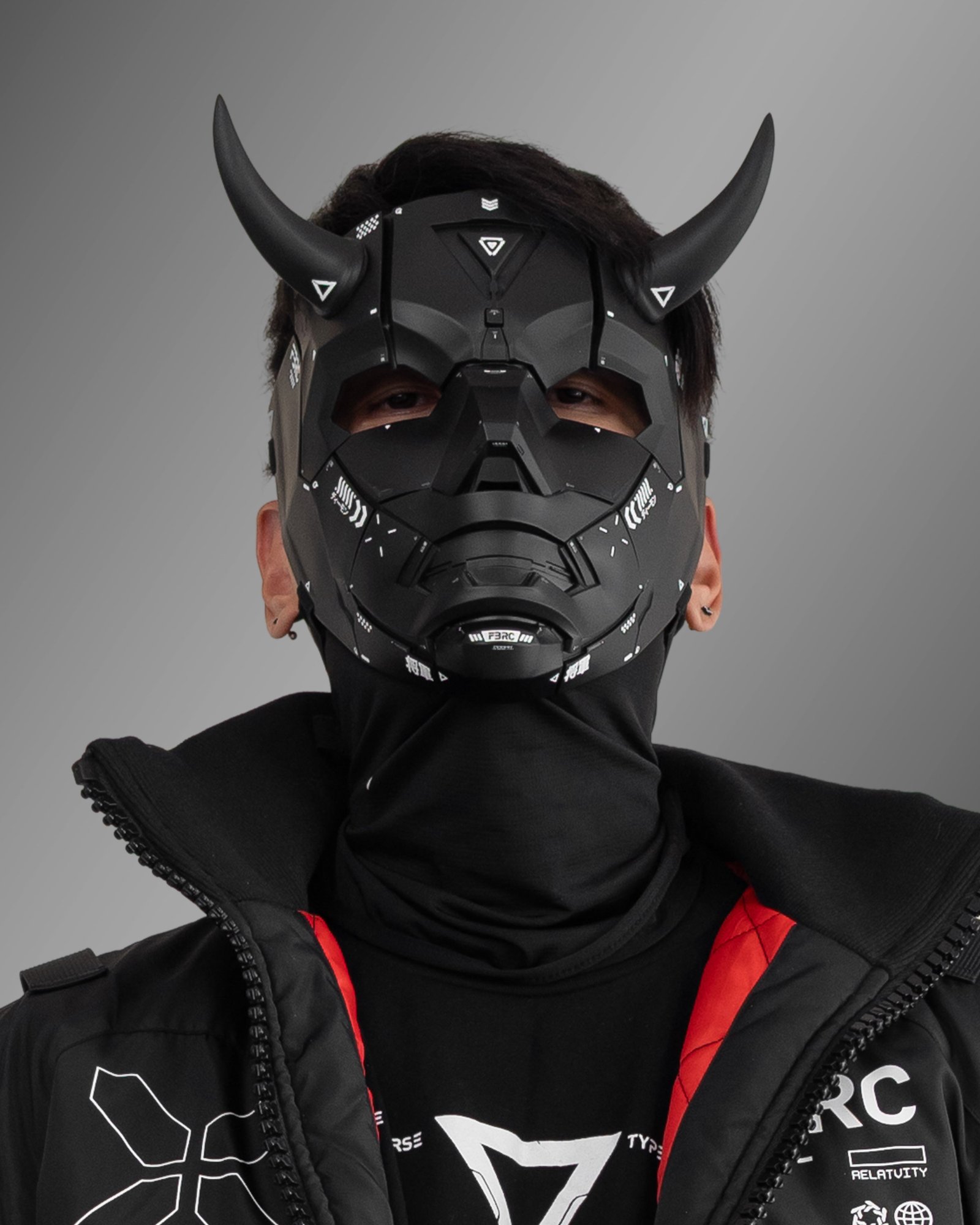 Genova Reborn Demon Black Mask 9