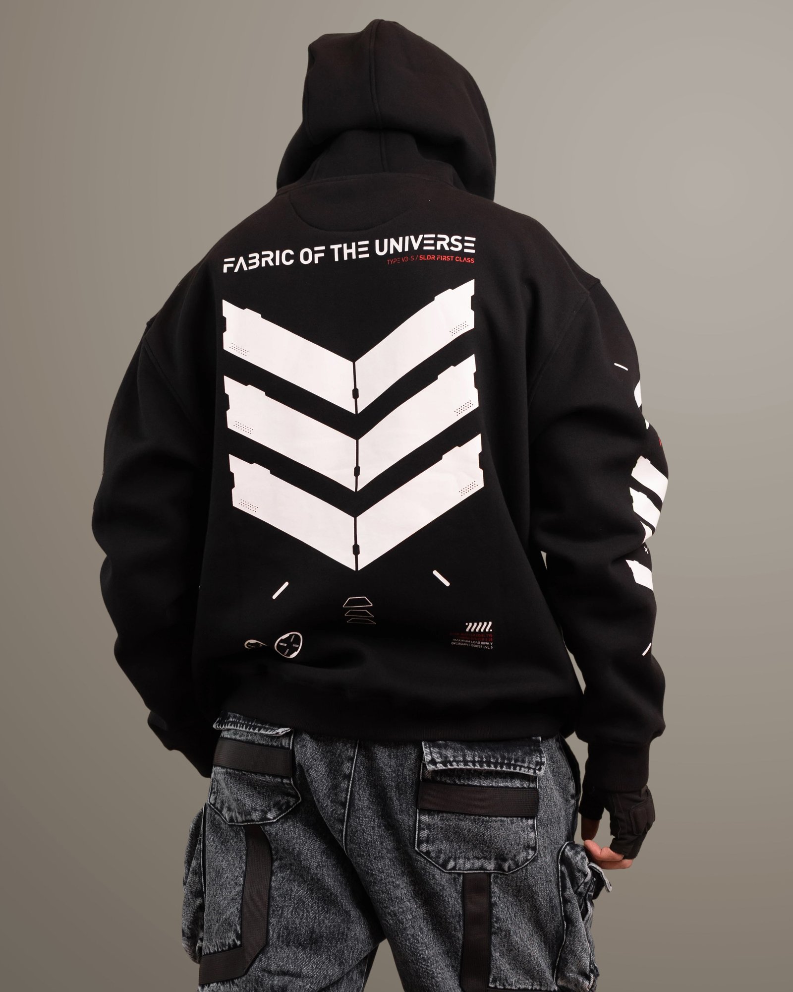 V3-S Black Base Hoodie 10