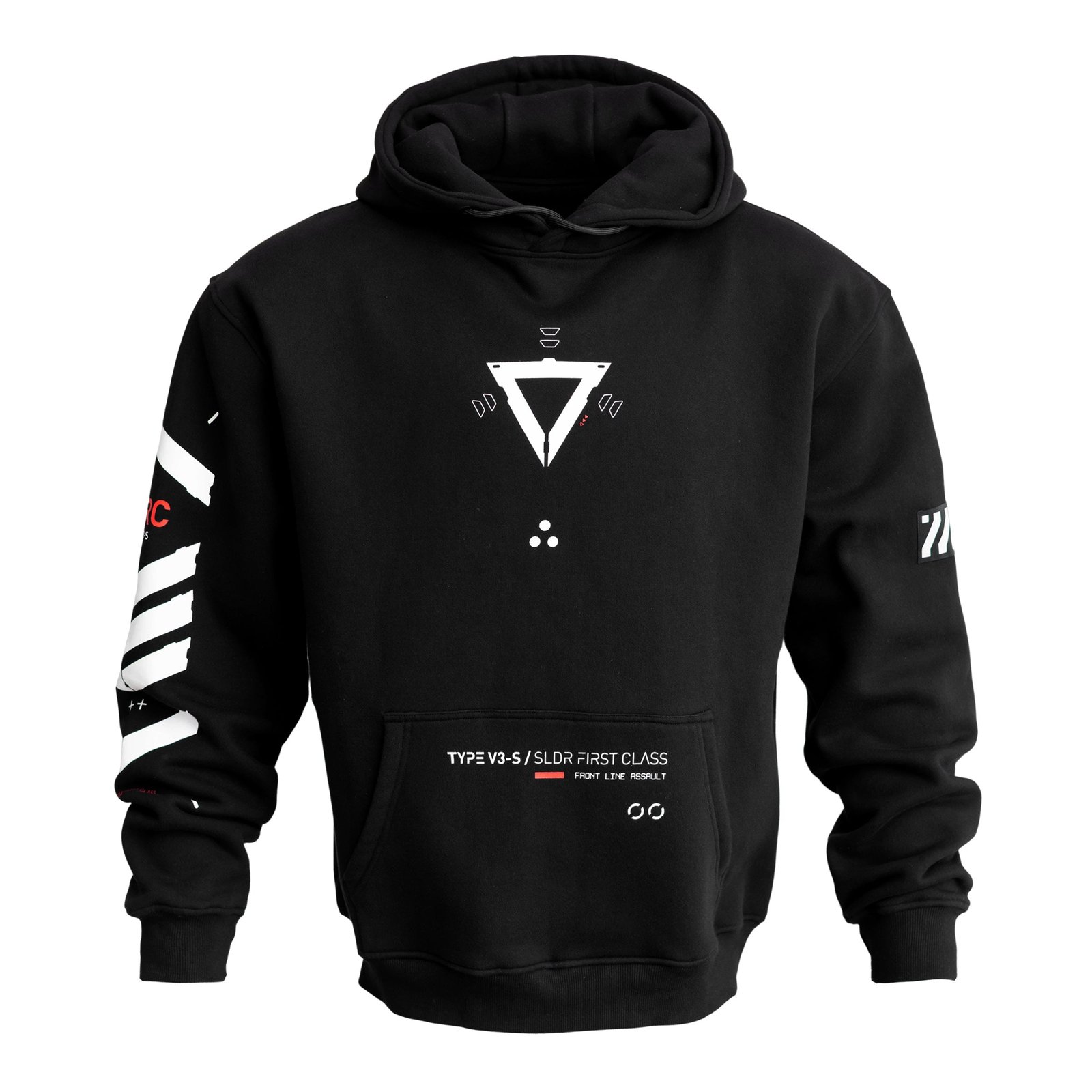 V3-S Black Base Hoodie 2