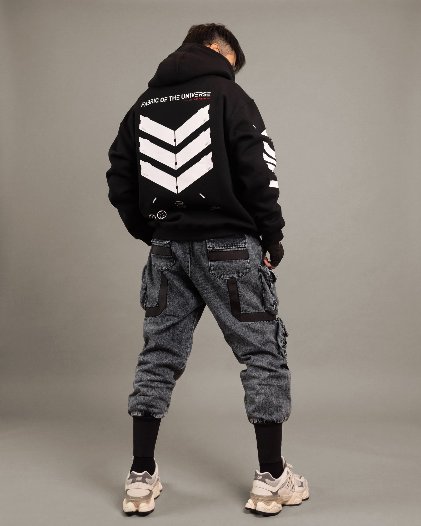 V3-S Black Base Hoodie 7