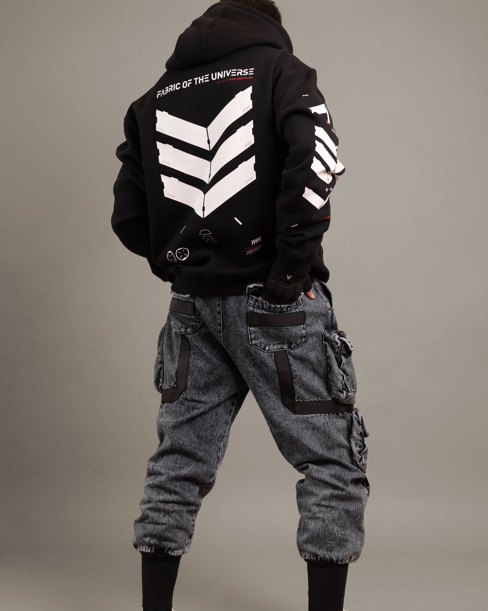 V3-S Black Base Hoodie 8