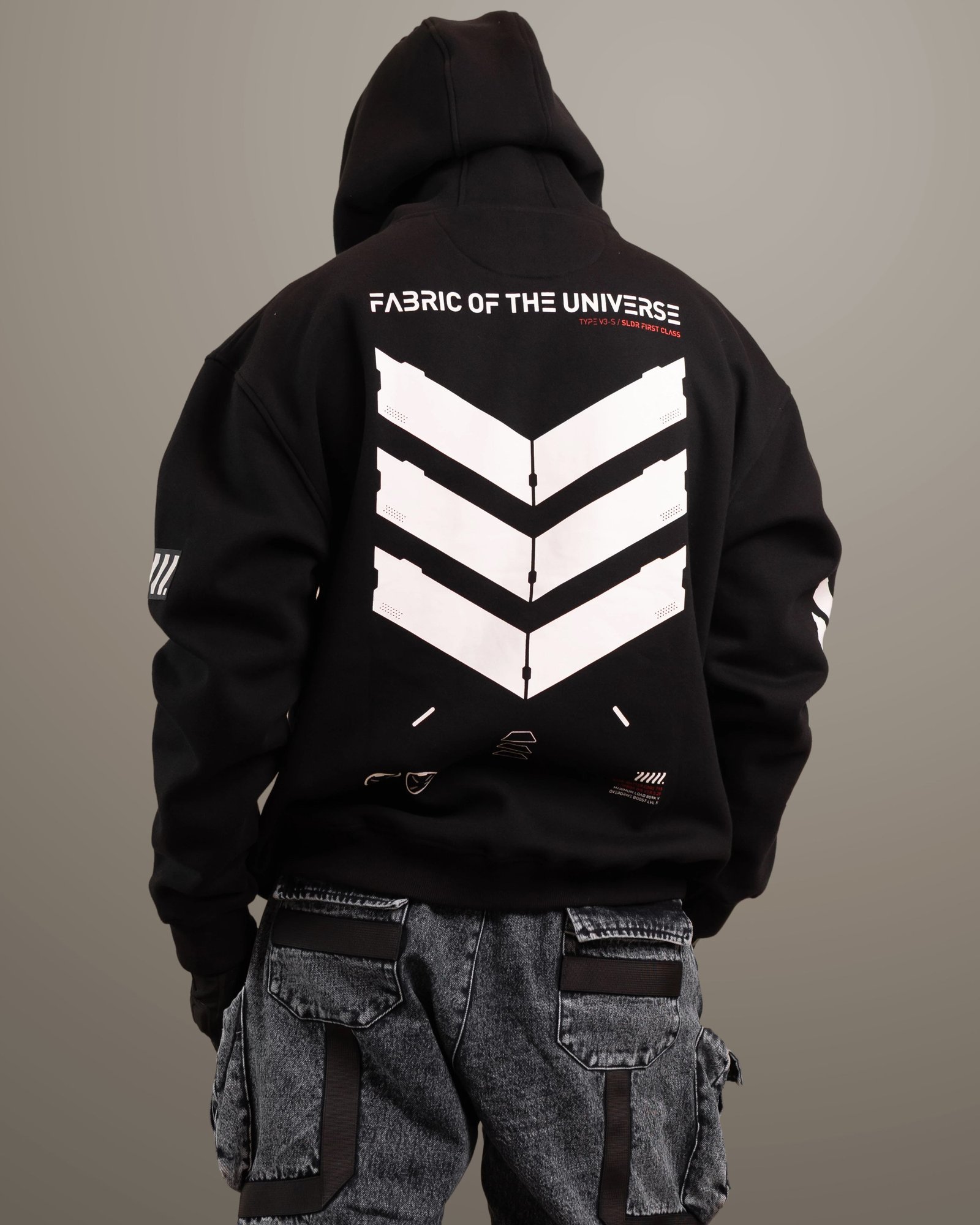 V3-S Black Base Hoodie 9