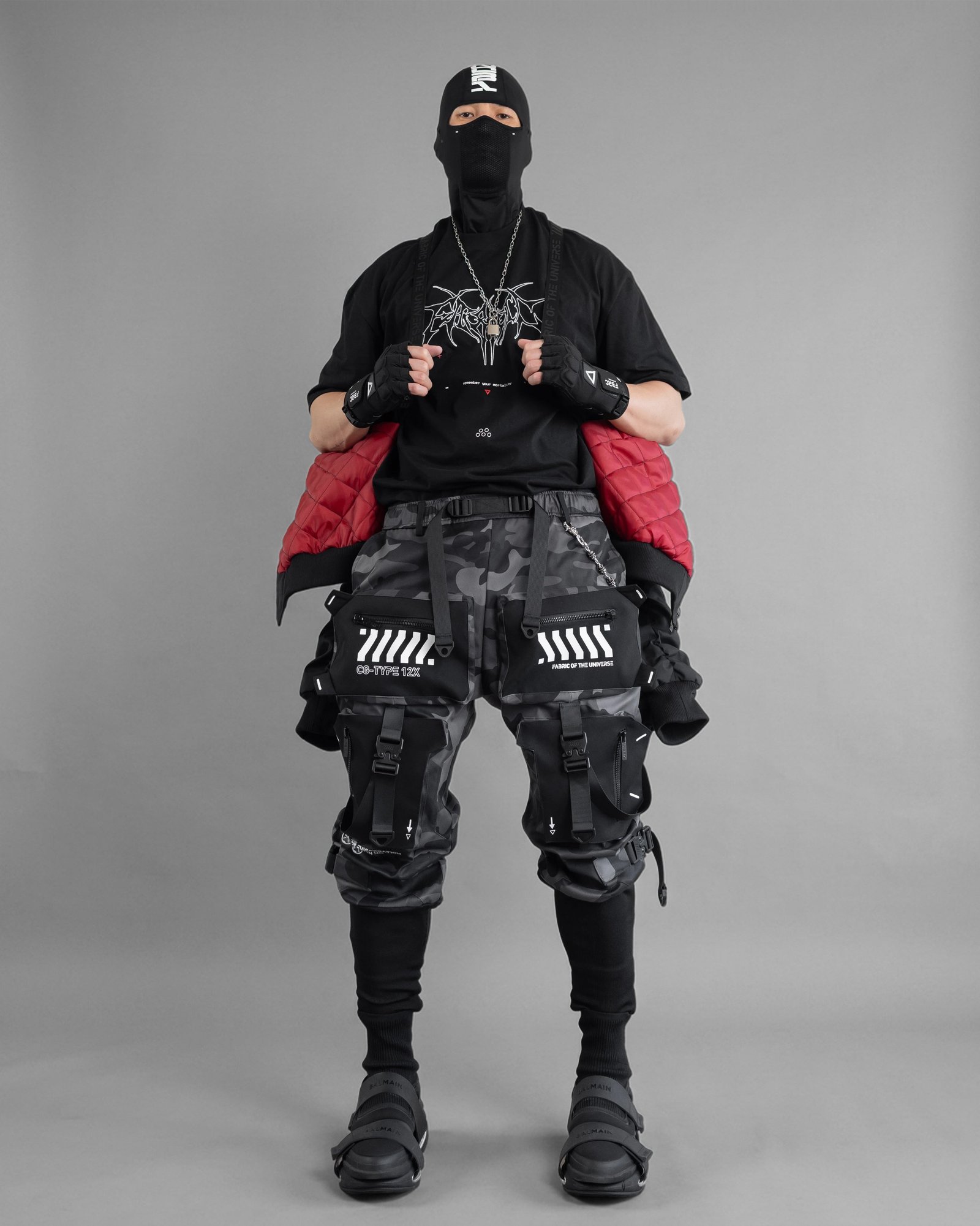 SMRI BSKR Black Bomber Jacket 17