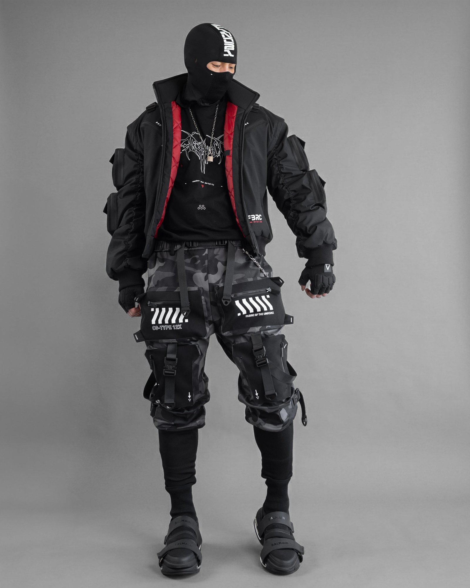 SMRI BSKR Black Bomber Jacket 19