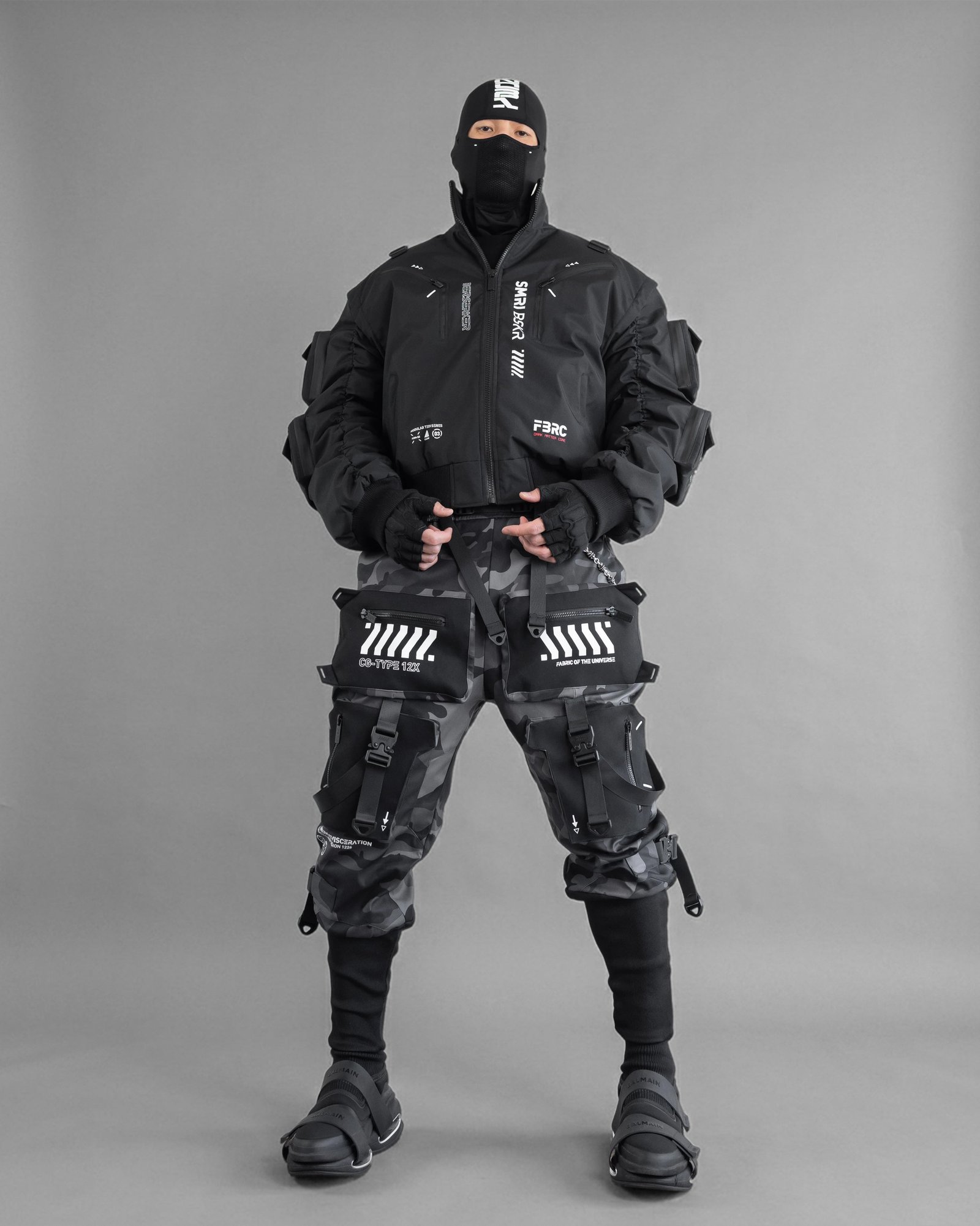 SMRI BSKR Black Bomber Jacket 7