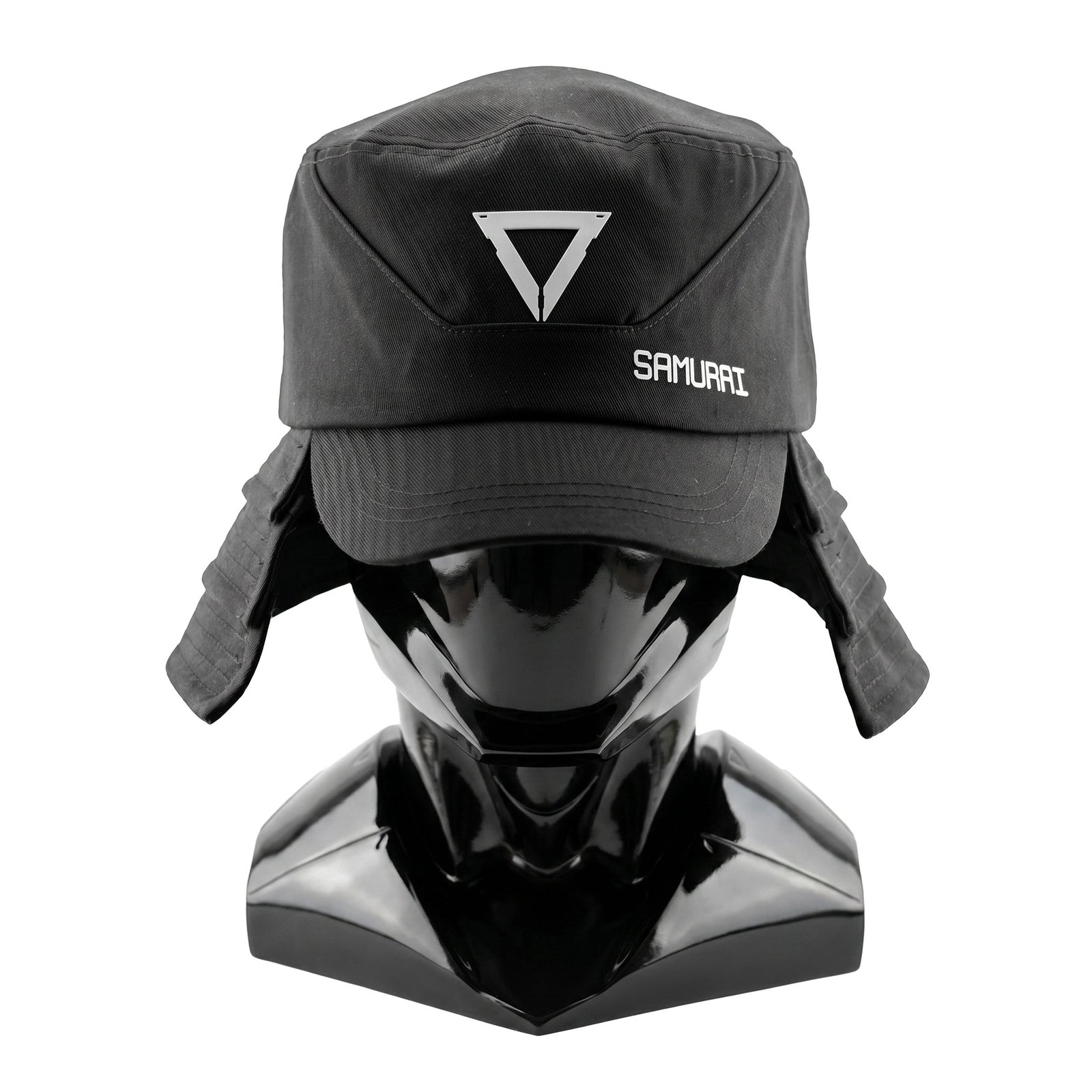 Samurai-02A Black Bucket Hat