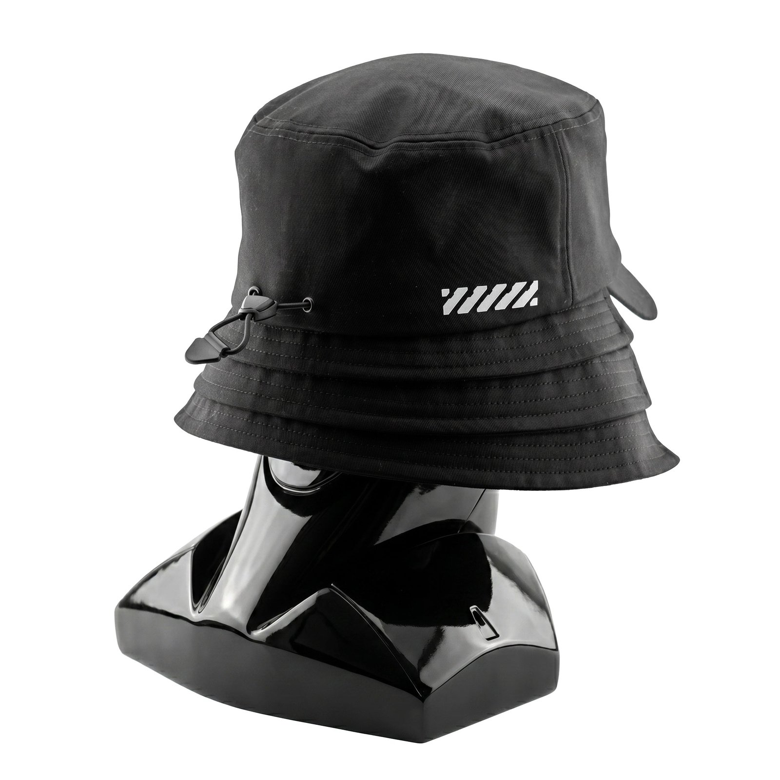 Samurai-02A Black Bucket Hat 2