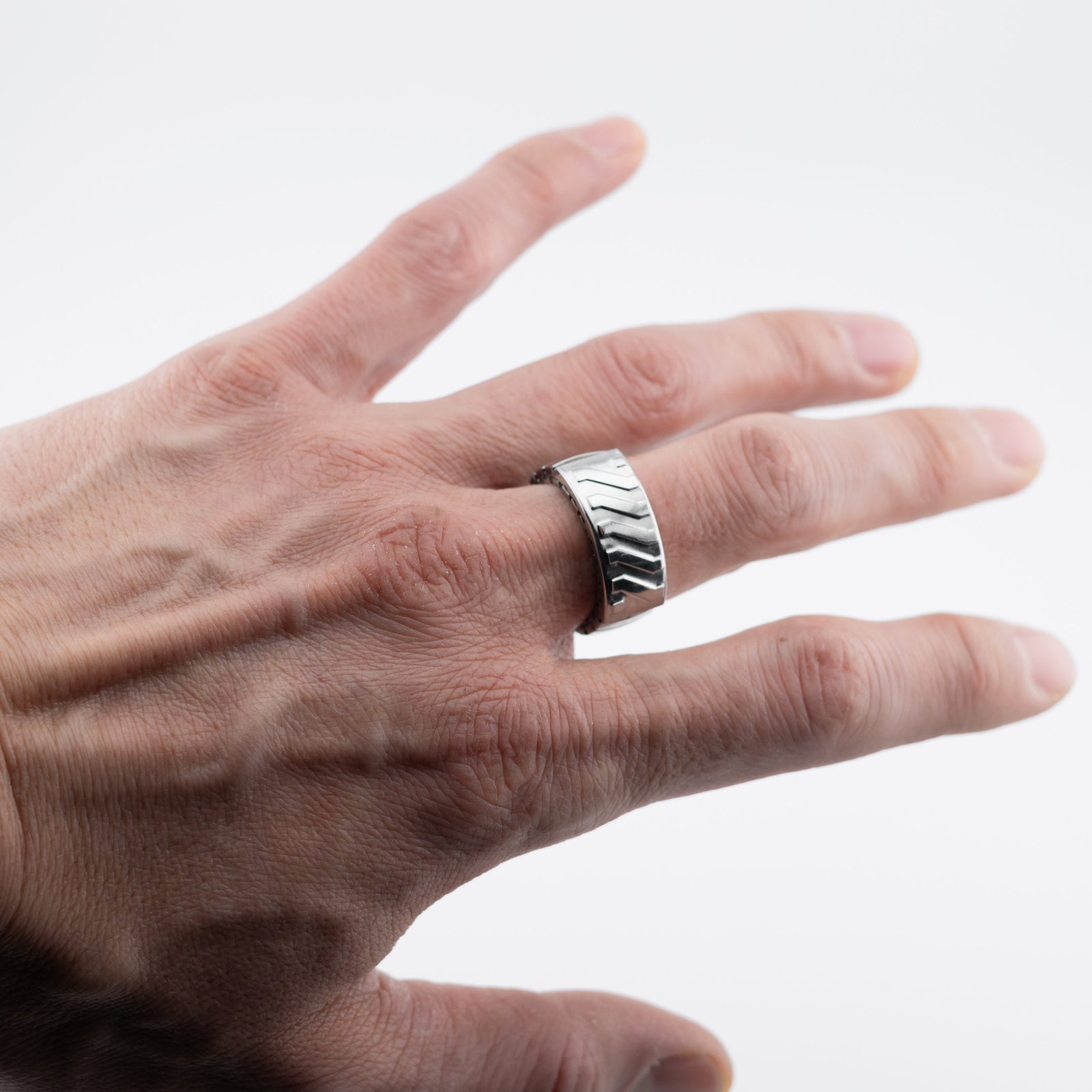 CSRT Elastic Stainless Steel Ring 8