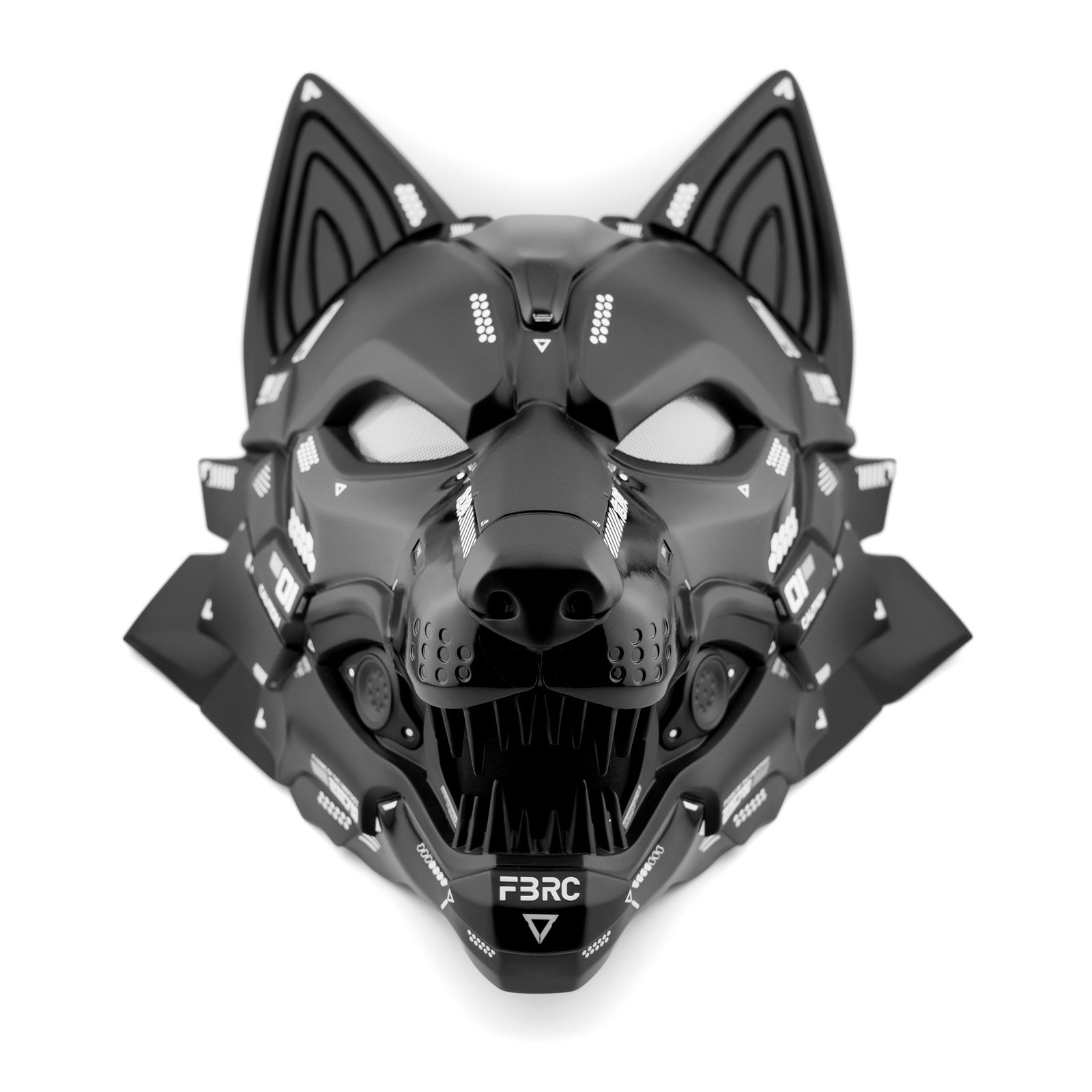 Cyber Wolf Black Full Mask 3