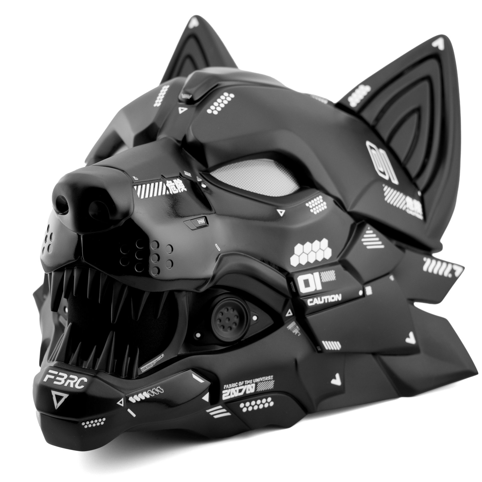 Cyber Wolf Black Full Mask 4