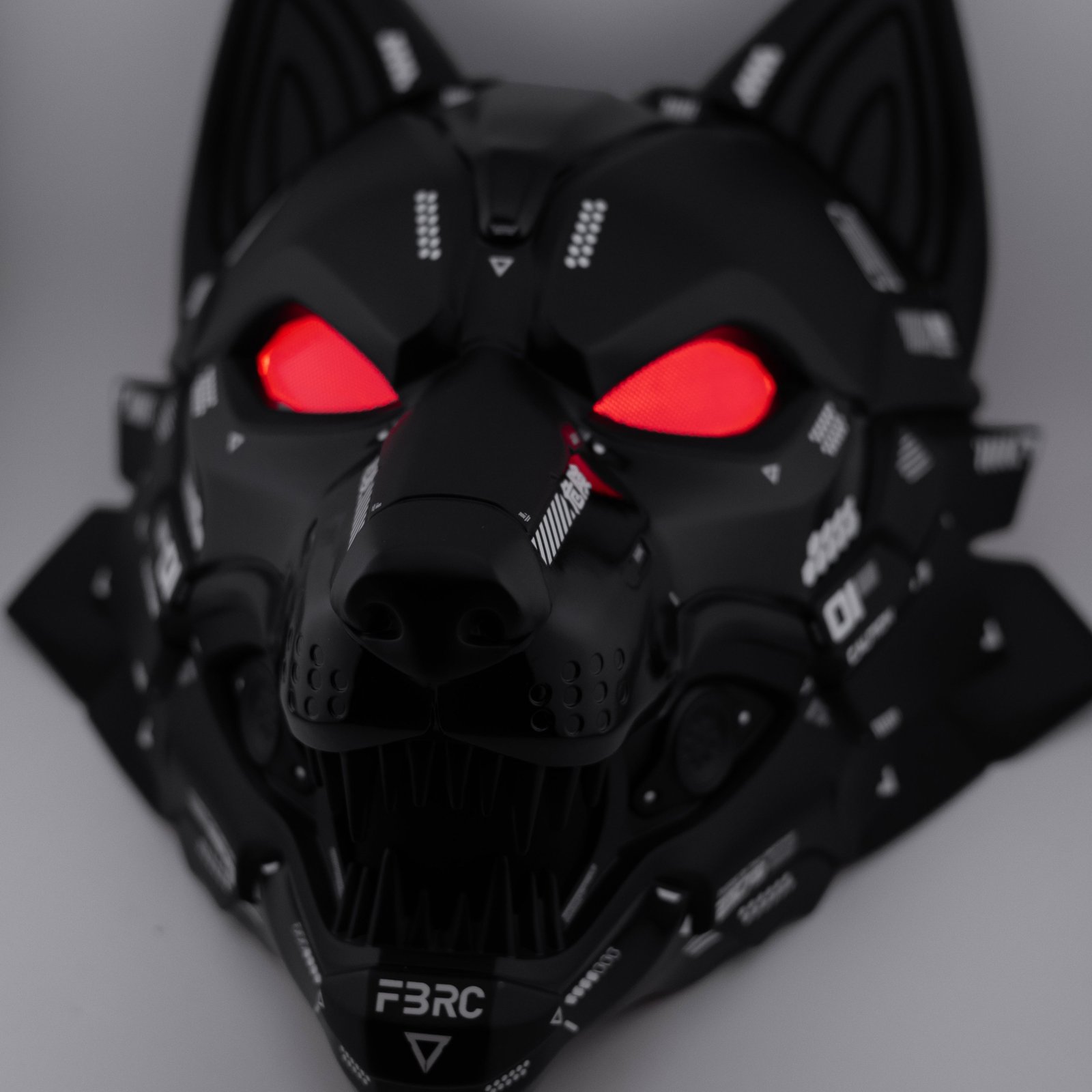 Cyber Wolf Black Full Mask 9